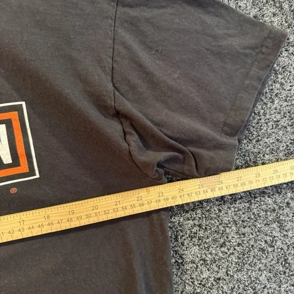 Vtg Harley Davidson Motorcycles FORT WORTH Texas White T-Shirt Size X-Large - Picture 7 of 8